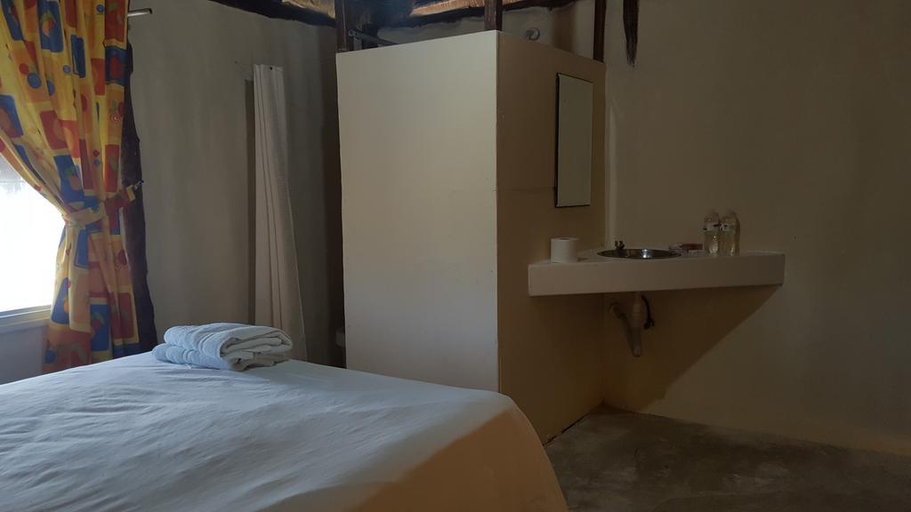 Las Cabanas Del Doctor Mahahual Kültér fotó