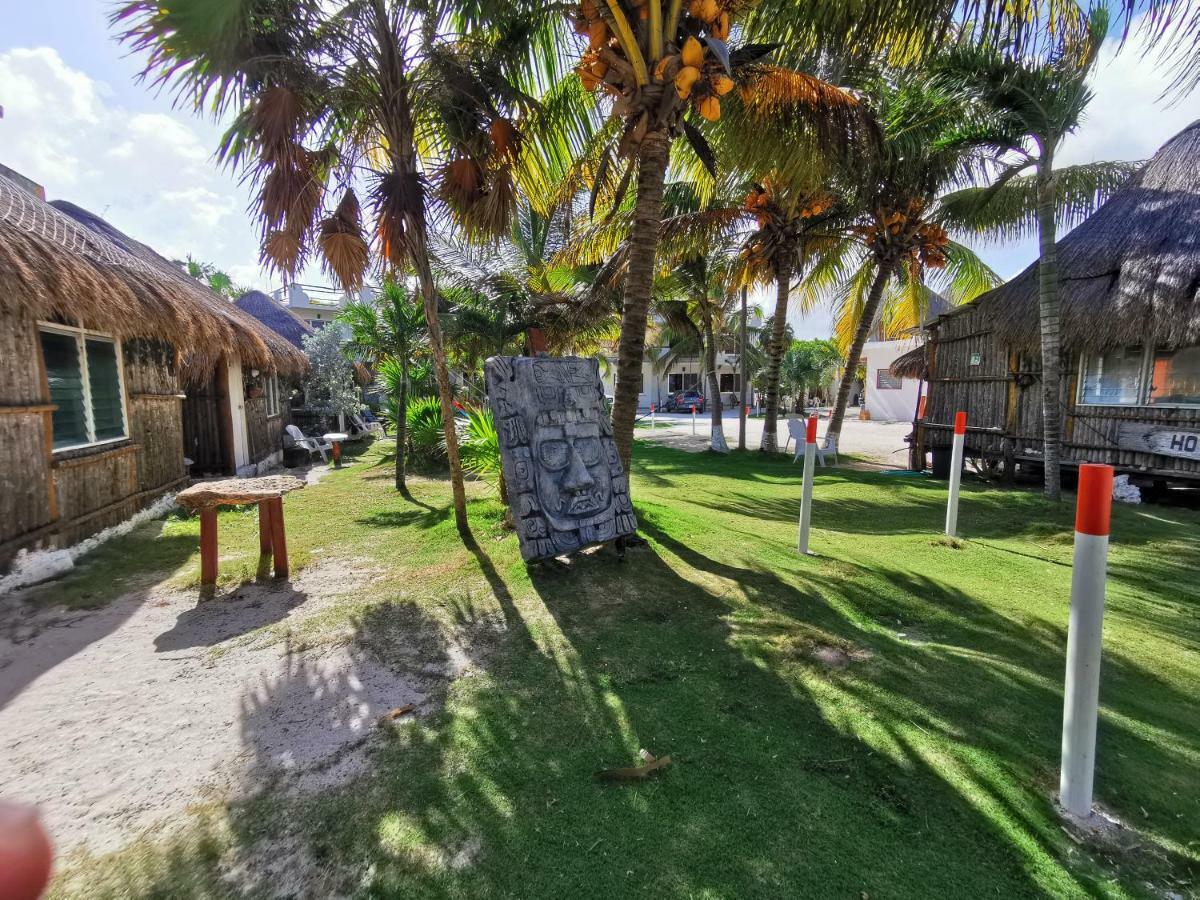 Las Cabanas Del Doctor Mahahual Kültér fotó