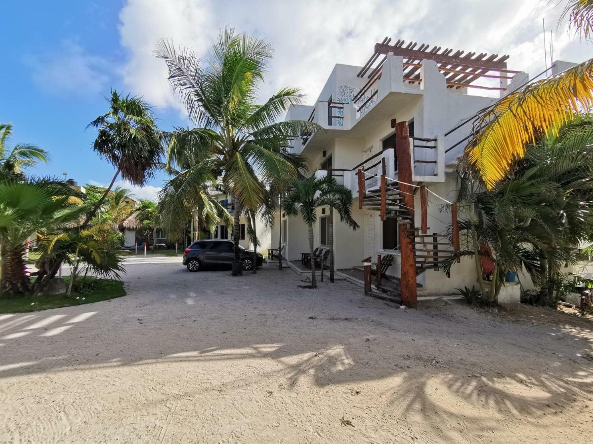 Las Cabanas Del Doctor Mahahual Kültér fotó