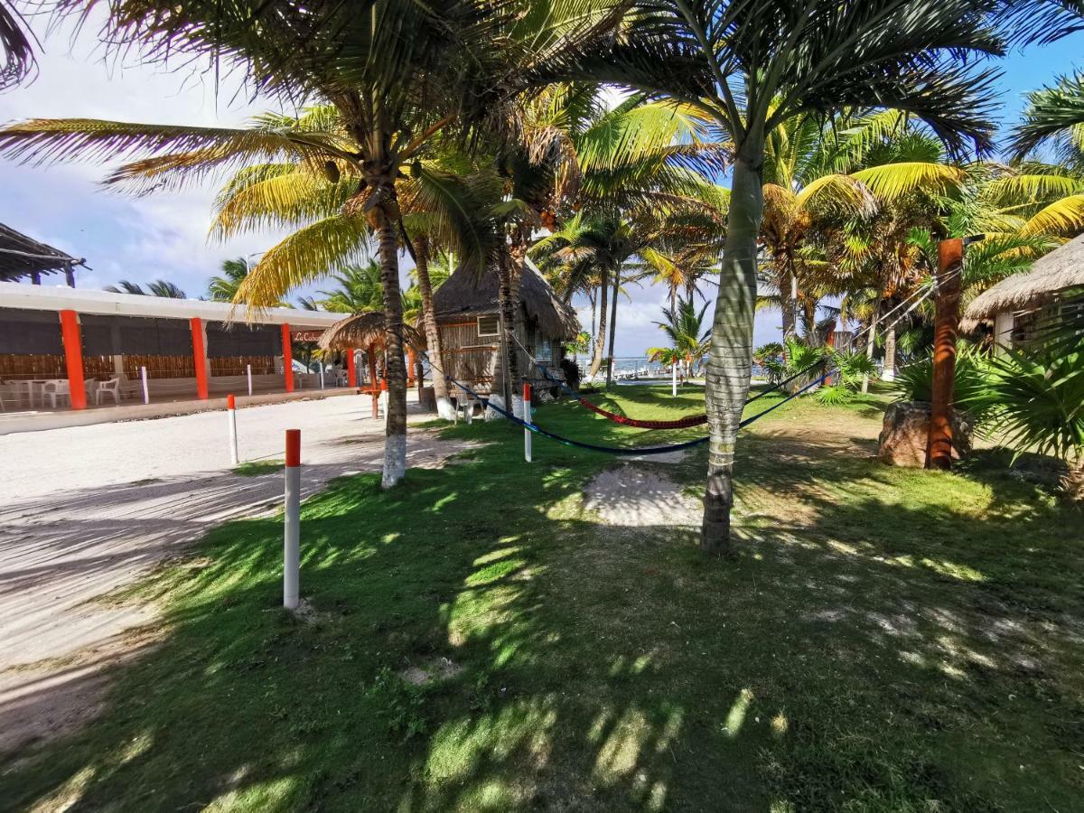 Las Cabanas Del Doctor Mahahual Kültér fotó