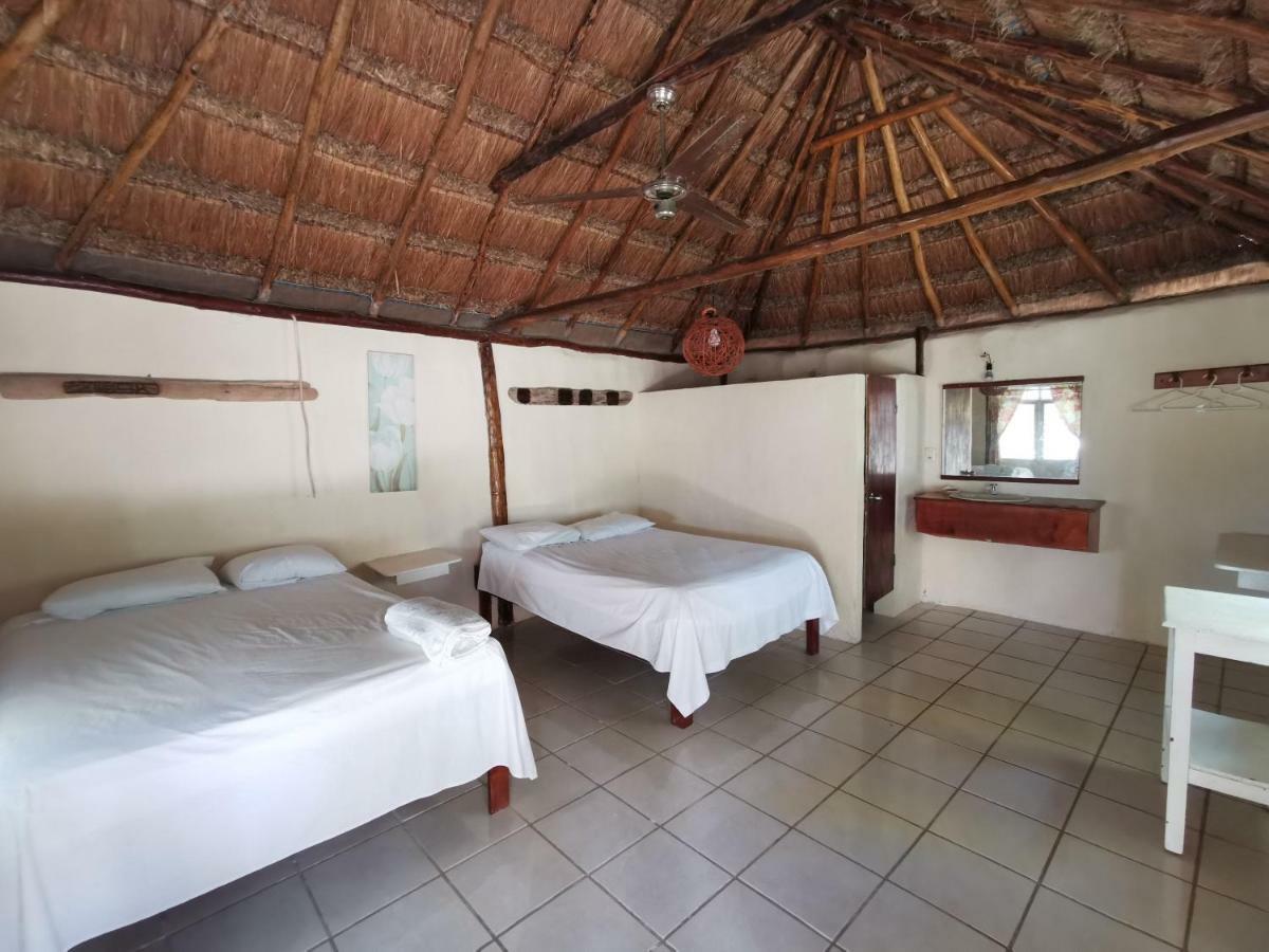 Las Cabanas Del Doctor Mahahual Kültér fotó