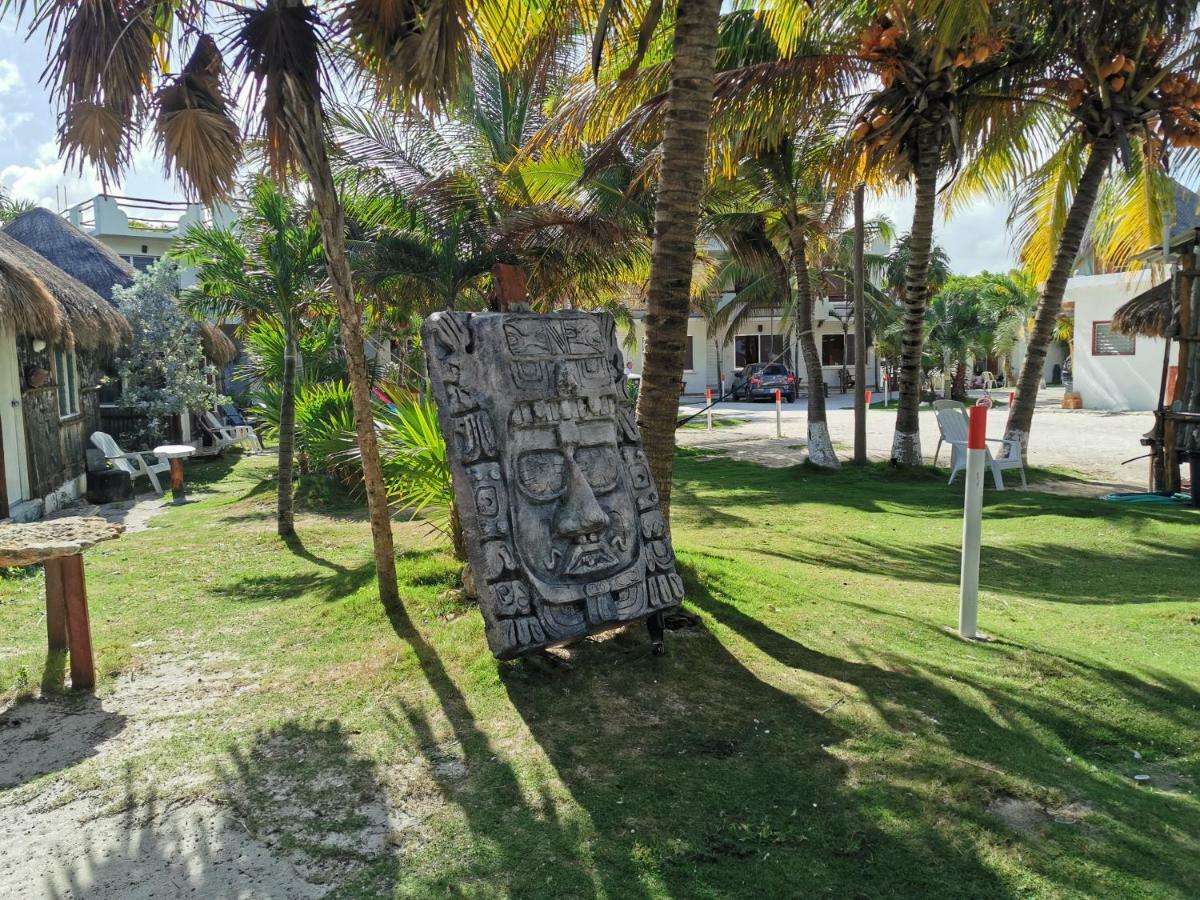 Las Cabanas Del Doctor Mahahual Kültér fotó