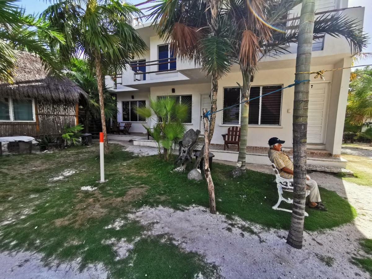 Las Cabanas Del Doctor Mahahual Kültér fotó