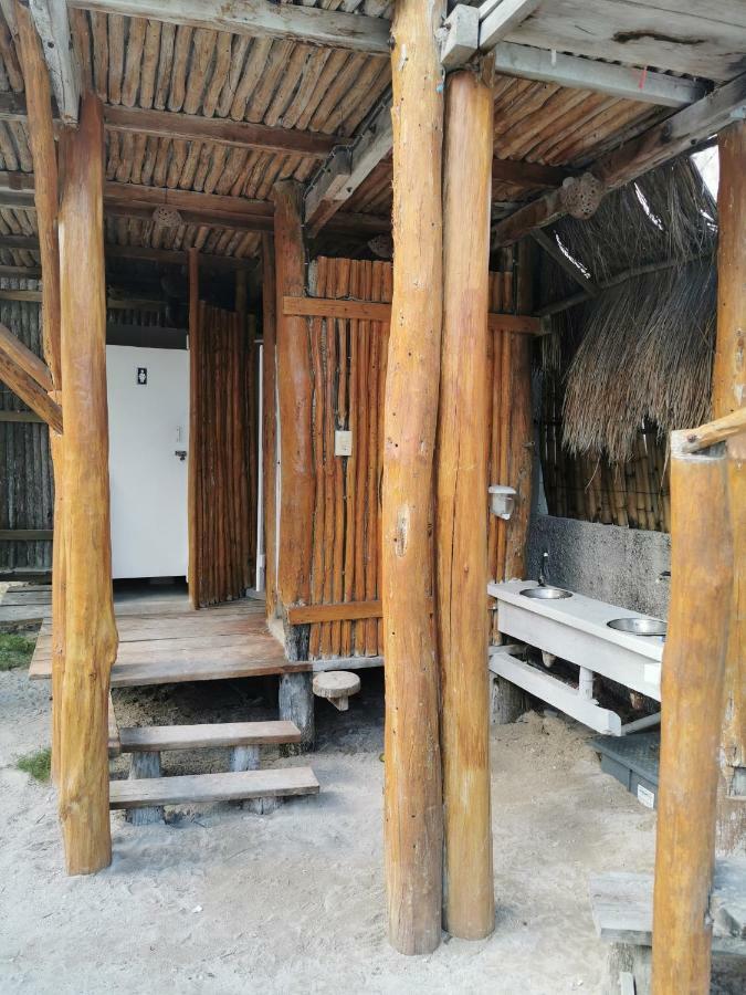 Las Cabanas Del Doctor Mahahual Kültér fotó