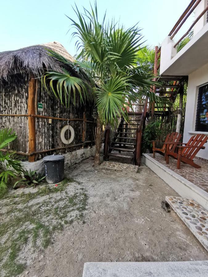 Las Cabanas Del Doctor Mahahual Kültér fotó